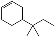 4-t-Pentylcyclohexene Struktur