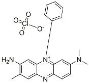 3-Amino-7-(dimethylamino)-2-methyl-5-phenylphenazinium perchlorate,51896-65-2,结构式