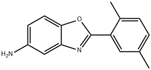 2-(2,5-dimethylphenyl)-1,3-benzoxazol-5-amine Structure