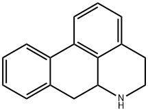 4,5,6a,7-Tetrahydro-6H-dibenzo[de,g]quinoline Struktur