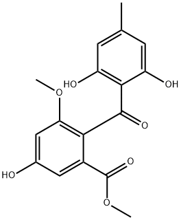 硫赭曲菌素 结构式