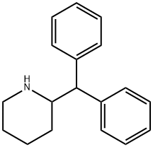 2-Benzhydrylpiperidine Struktur