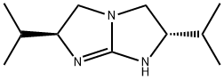 1H-IMidazo[1,2-a]iMidazole,2,3,5,6-tetrahydro-2,6-bis(1-Methylethyl)-, (2S,6S)- Structure