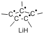 1,2,3,4,5-ペンタメチル-2,4-シクロペンタジエン-1-イルリチウム 化学構造式