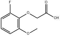 519050-77-2 Acetic acid, (2-fluoro-6-methoxyphenoxy)- (9CI)