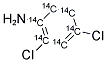 2,4-二氯苯胺-ul-14C, 51908-09-9, 结构式
