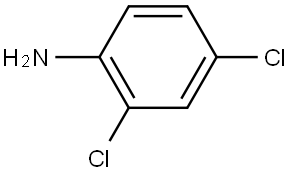 2,4-二氯苯胺-ul-14C, 51908-09-9, 结构式