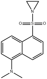 5-DIMETHYLAMINONAPHTHALENE-1-SULFONYL AZIRIDINE Structure