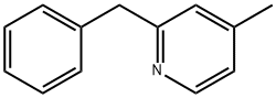 2-ベンジル-4-メチルピリジン 化学構造式