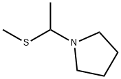 Pyrrolidine, 1-[1-(methylthio)ethyl]- (9CI) 结构式