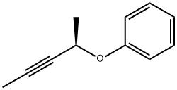Benzene, [[(1R)-1-methyl-2-butynyl]oxy]- (9CI) 结构式