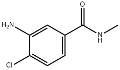 3-amino-4-chloro-N-methylbenzamide 结构式