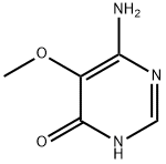 4-Pyrimidinol, 6-amino-5-methoxy- (7CI,8CI) Struktur