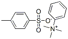 N,N,N-trimethylanilinium toluene-p-sulphonate 结构式