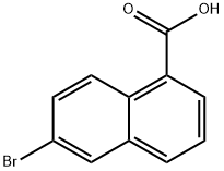 6-bromonaphthalene-1-carboxylic acid Structure