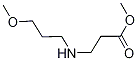 Methyl 3-[(3-methoxypropyl)amino]propanoate 结构式