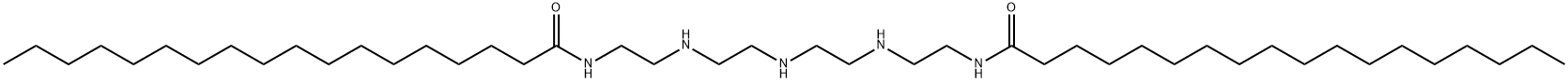 N,N'-[亚氨基双(2,1-亚乙基亚氨基-2,1-亚乙基)]双十八酰胺 结构式