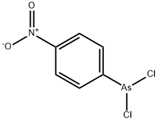 Dichloro(p-nitrophenyl)arsine Struktur