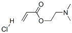 プロペン酸2-(ジメチルアミノ)エチル・塩酸塩 化学構造式