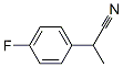 2-(4-fluorophenyl)propiononitrile Struktur