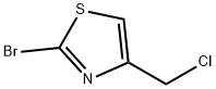2-BROMO-4-(CHLOROMETHYL)THIAZOLE Struktur