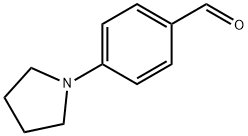 4-(1-PYRROLIDINO)BENZALDEHYDE Struktur