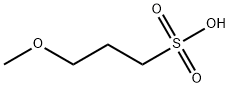 3-methoxypropanesulphonic acid  Struktur
