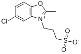 2-甲基-3-磺丙基-5-氯苯并噻唑水合物,51981-33-0,结构式