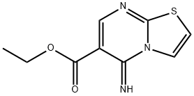 Ethyl 5-imino-5H-[1,3]thiazolo[3,2-a]pyrimidine-6-carboxylate Struktur