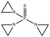 Triethylenethiophosphoramide Structure
