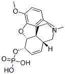 磷酸可待因 化学構造式