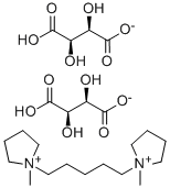 1,1'-(1,5-Pentaridiyl)bis(1-me-thyl)pyrrolidinium(R*,R*)-2,3-dihydroxybutandisäure (1:2)