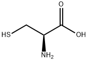 L-半胱氨酸碱,52-90-4,结构式