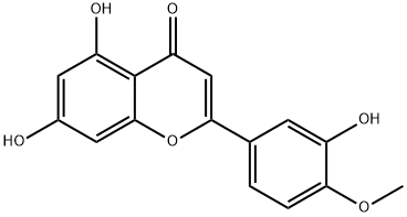 ジオスメチン  化学構造式