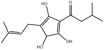蛇麻酸, 520-40-1, 结构式