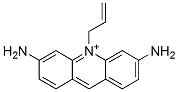 3,6-Diamino-10-(2-propenyl)acridinium 结构式