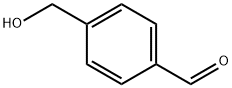 4-(ヒドロキシメチル)ベンズアルデヒド 化学構造式