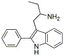 3-(2-Aminobutyl)-2-phenyl-1H-indole Struktur