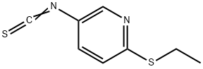 Pyridine, 2-(ethylthio)-5-isothiocyanato- (9CI) Struktur