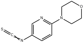 6-MORPHOLINO-3-PYRIDINYL ISOTHIOCYANATE Structure