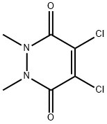 4,5-DICHLORO-1,2-DIHYDRO-1,2-DIMETHYL-3,6-PYRIDAZINEDIONE Struktur