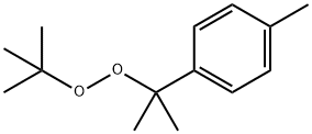 1,1-ジメチルエチル[1-メチル-1-(4-メチルフェニル)エチル]ペルオキシド 化学構造式