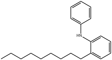 2-ノニル-N-フェニルベンゼンアミン 化学構造式