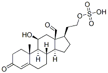 aldosterone 21-sulfate Structure