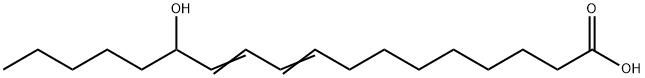 (9Z,11E,13S)-13-hydroxyoctadeca-9,11-dienoic acid Structure