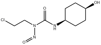 1-(2-chloroethyl)-3-(4-hydroxycyclohexyl)-1-nitroso-urea, 52049-26-0, 结构式