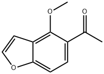 1-(4-METHOXYBENZOFURAN-5-YL)ETHANONE, 52055-86-4, 结构式