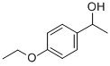 1-(4-エトキシフェニル)エタノール 化学構造式