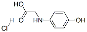(R)-4-hydroxyphenylglycine hydrochloride Struktur