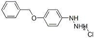 4-Benzyloxyphenylhydrazine Hcl Structure
